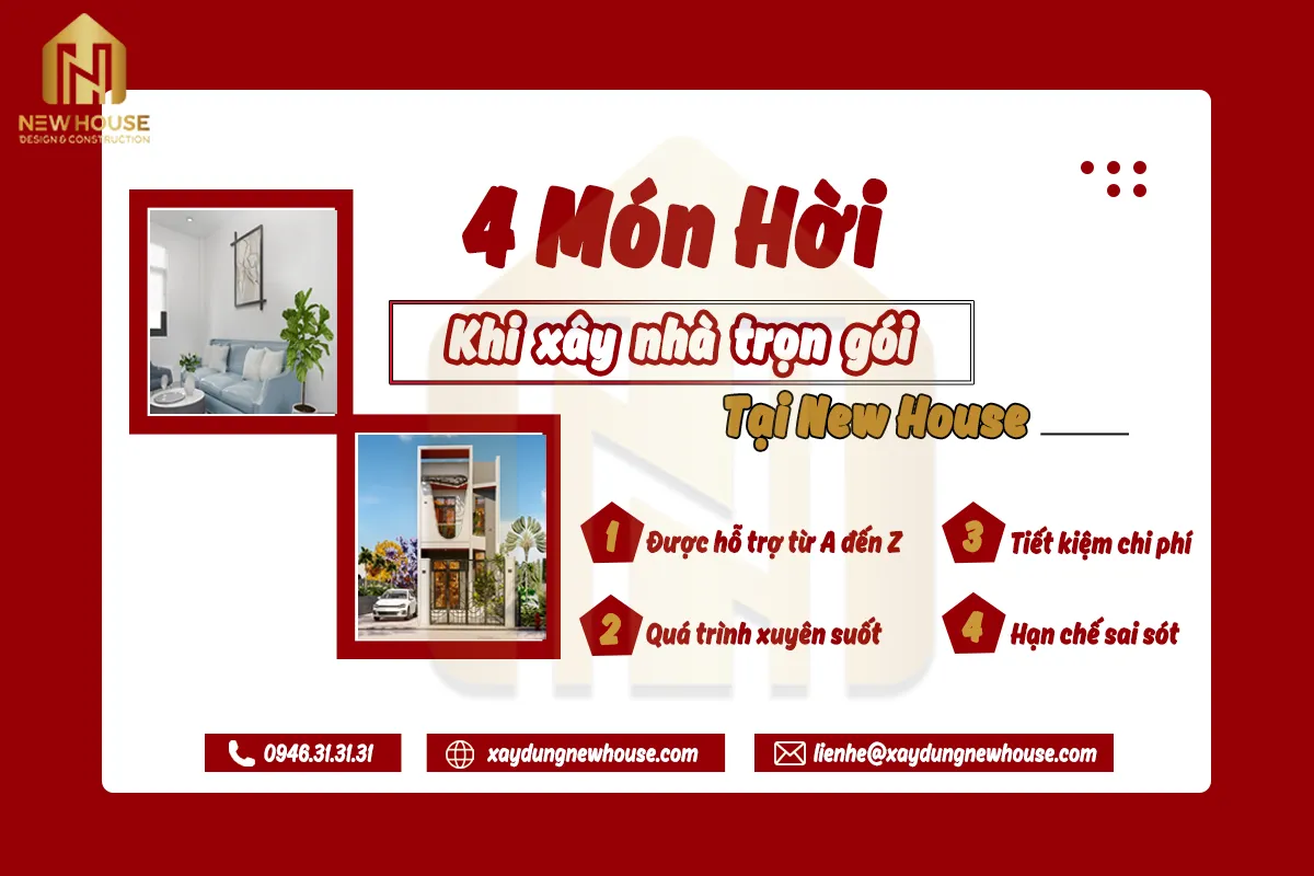 Lợi ích của dịch vụ xây nhà trọn gói Bình Dương