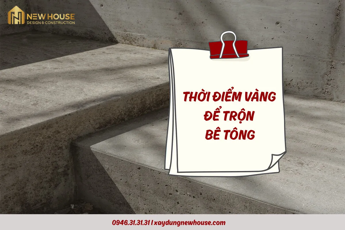 Có Nên Xây Nhà Trọn Gói Bình Dương Vào Mùa Mưa? 5 chat luong be tong tot.jpg