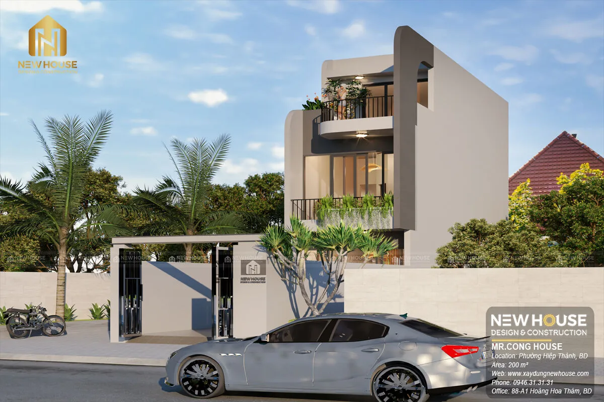 Nhà Phố Hiện Đại Bình Dương