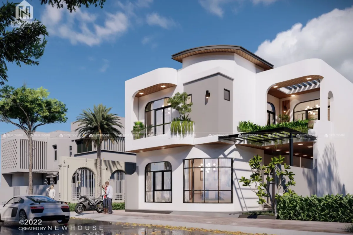 Mẫu Nhà Phố 1 Trệt 1 Lầu - Hiện Đại, Mới Mẻ 5 6.png